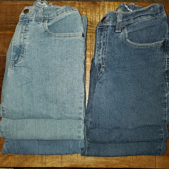 Boy's Sonoma Straight Leg Jeans Bundle ● Size 16 ● Light Wash / Medium / Dark - Picture 5 of 11